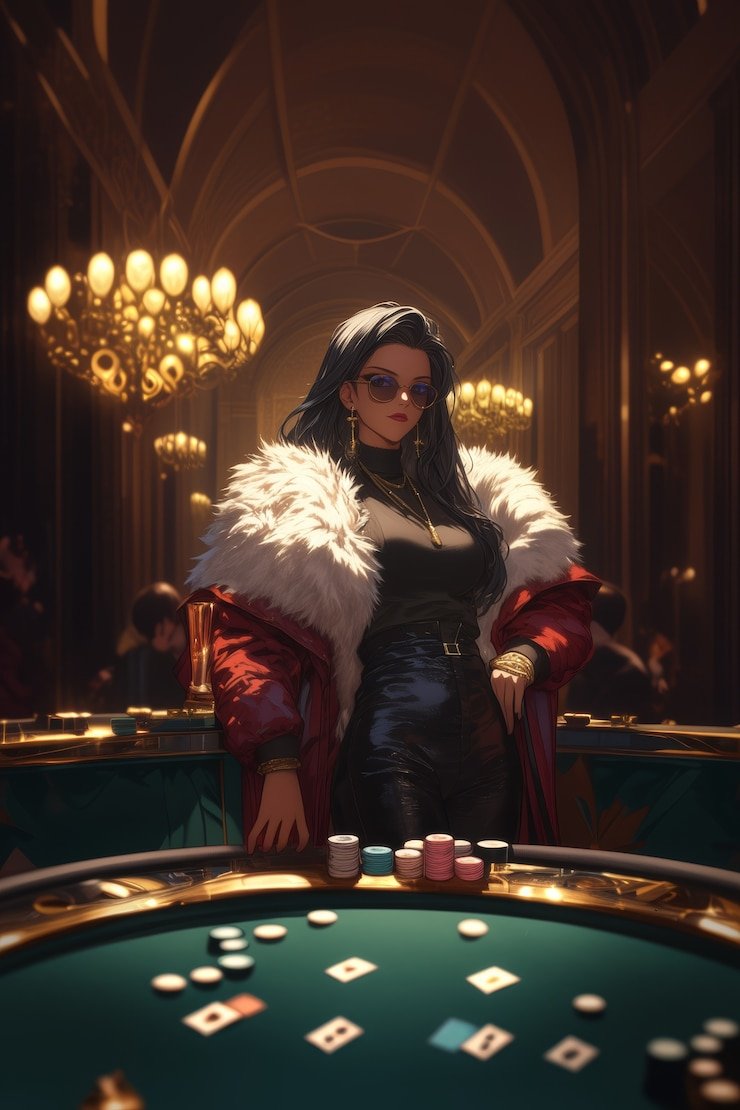 Studio dealer langsung rajaolympus dengan layar informasi Piala AFF dan meja blackjack profesional